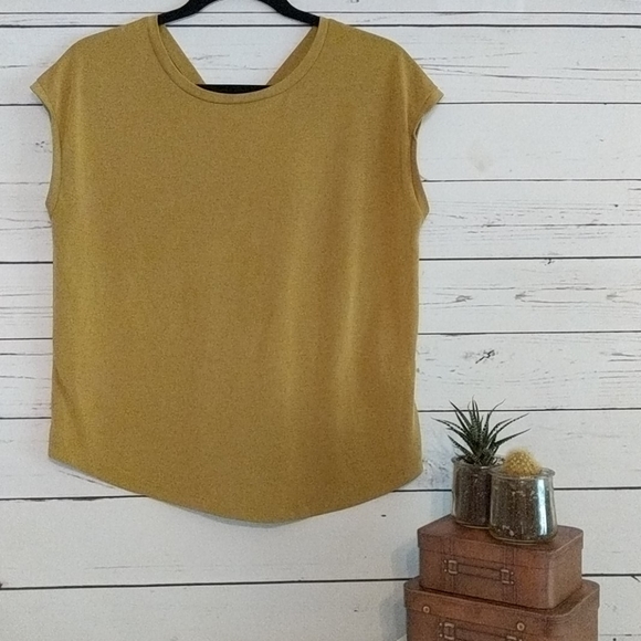 Soft and Stretchy Caramel Medium Crop Top - Picture 5 of 5